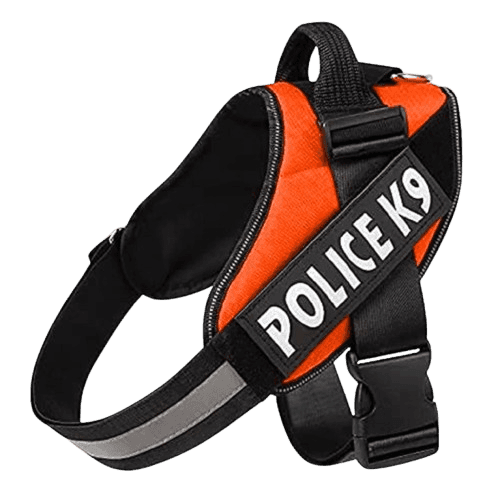 Orange Colour Police K9 Harness