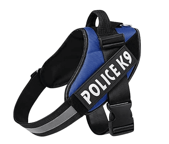 Blue Colour Police K9 Harness